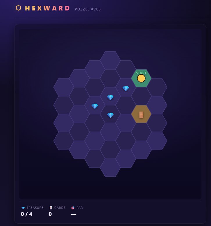 Hexward puzzle screenshot